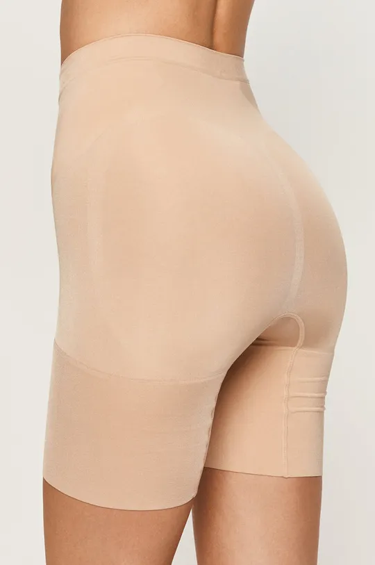 Spanx - Modelujúce šortky Oncore Mid-Thigh béžová