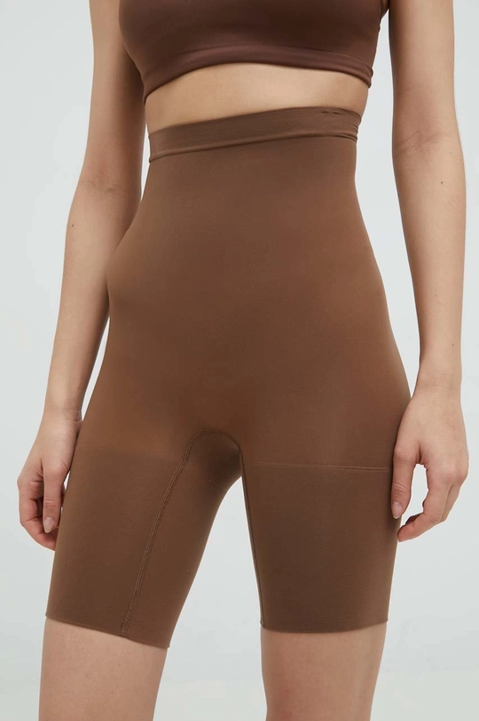 brązowy Spanx szorty modelujące Power Collection Damski