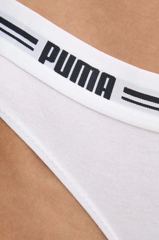 biały Puma stringi 2-pack