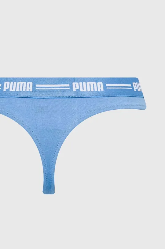 Puma tanga 2 db Anyag 1: 57% pamut, 38% modális anyag, 5% elasztán Anyag 2: 58% poliamid, 32% poliészter, 10% elasztán