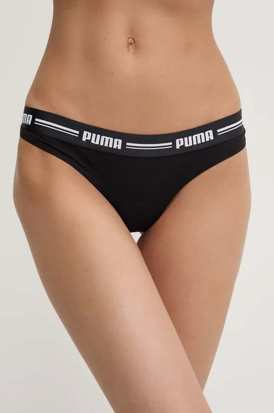 Puma stringi 2-pack czarny