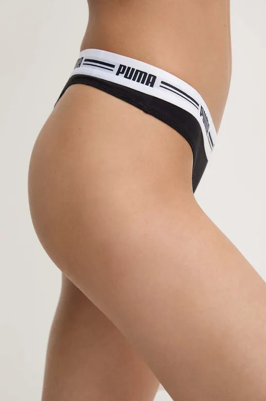 Puma stringi 2-pack Materiał 1: 57 % Bawełna, 38 % Modal, 5 % Elastan Materiał 2: 58 % Poliamid, 32 % Poliester, 10 % Elastan