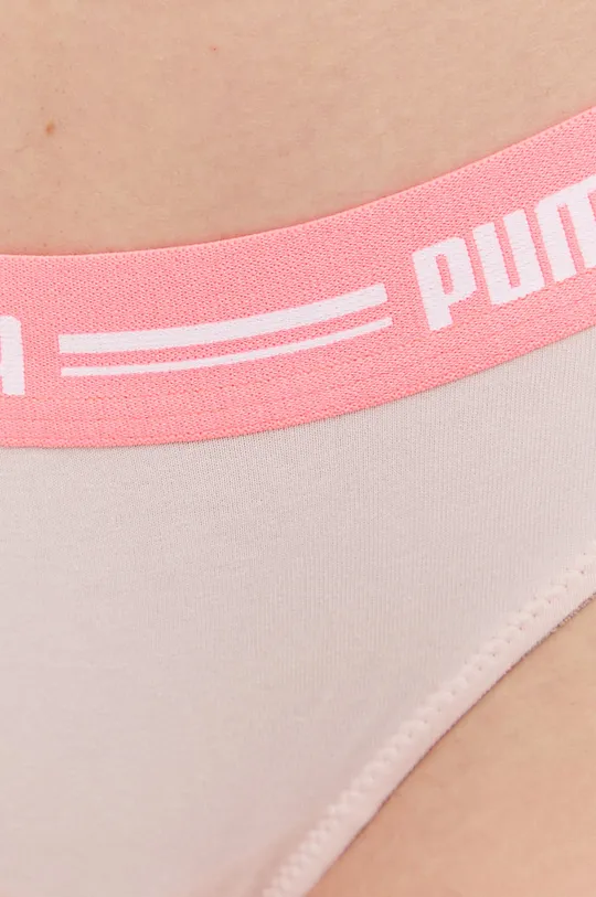 Puma tanga 2 db Anyag 1: 57% pamut, 38% modális anyag, 5% elasztán Anyag 2: 58% poliamid, 32% poliészter, 10% elasztán