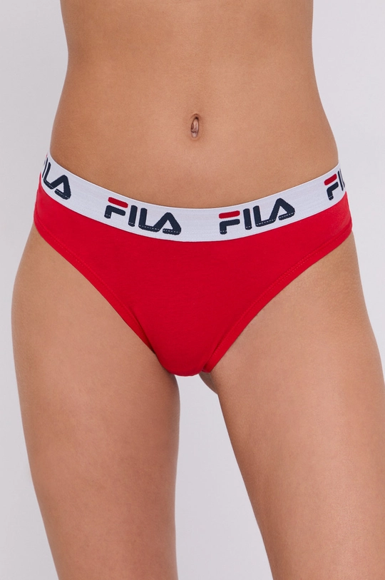 rosso Fila slip brasiliani Donna