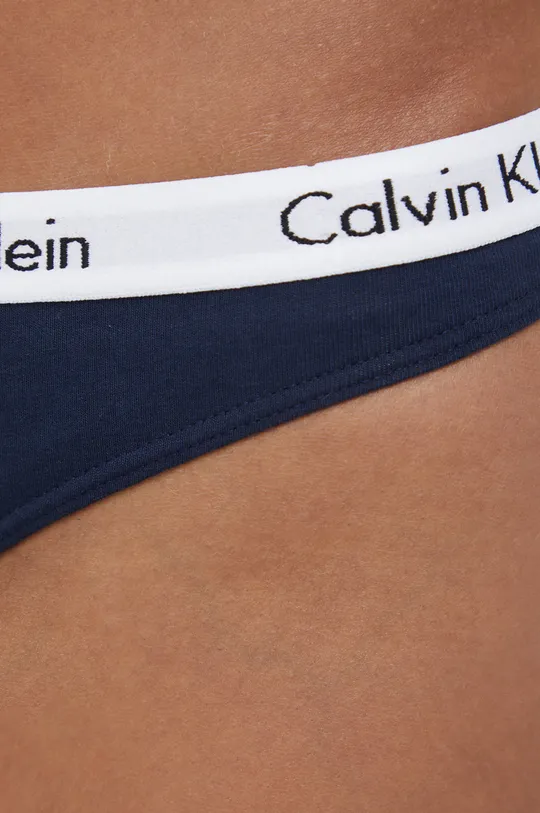 tmavomodrá Calvin Klein Underwear Tangá