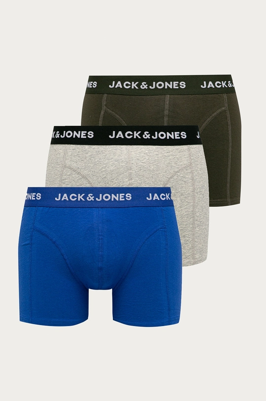 szürke Jack & Jones - Boxeralsó (3-db) Férfi