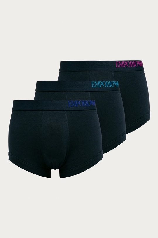 tmavomodrá Emporio Armani - Boxerky (3-pak) Pánsky