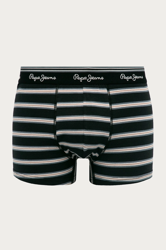 Pepe Jeans - Boxeralsó Theon (3 db) fekete