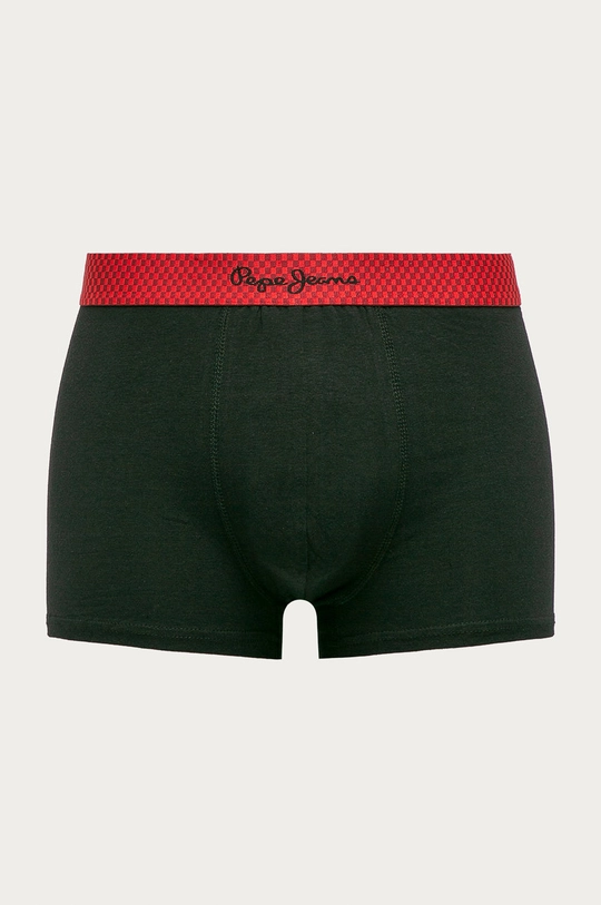 Pepe Jeans - Boxerky Jevon (3-pak) čierna