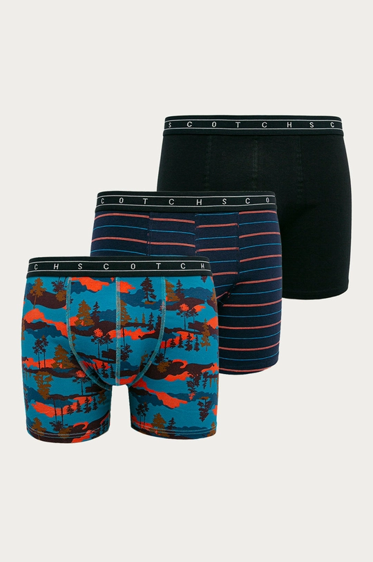 viacfarebná Scotch & Soda - Boxerky (3-pak) Pánsky