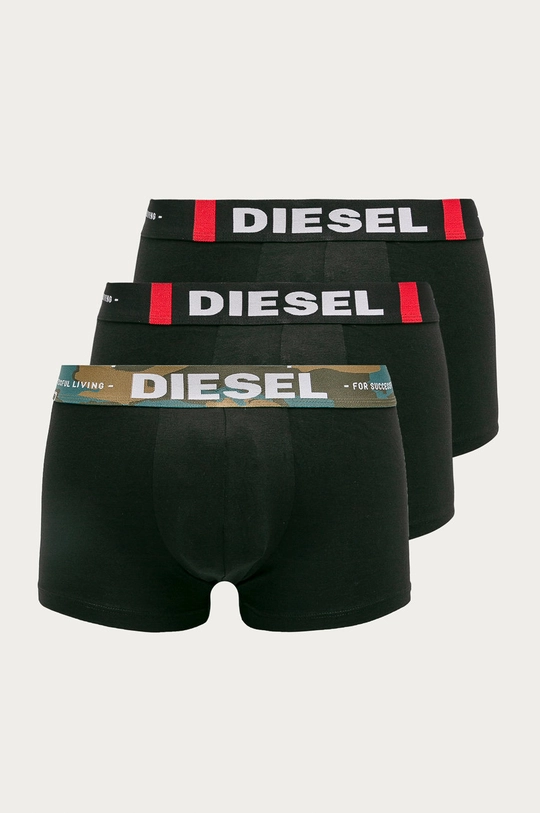 čierna Diesel - Boxerky (3-pak) Pánsky