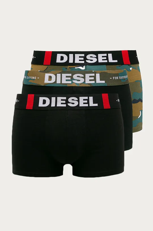 khaki Diesel - Boxerky (3-pack) Pánský