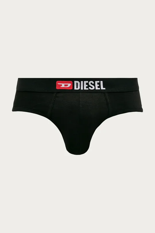 čierna Diesel - Slipy (3-pak) Pánsky