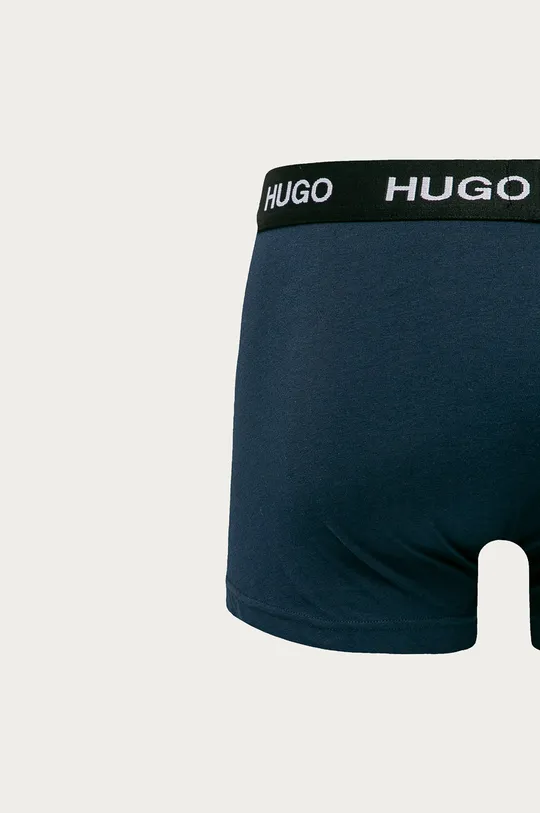 Hugo - Боксеры (3-pack) тёмно-синий
