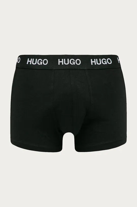 чорний Hugo - Боксери (3-pack) Чоловічий