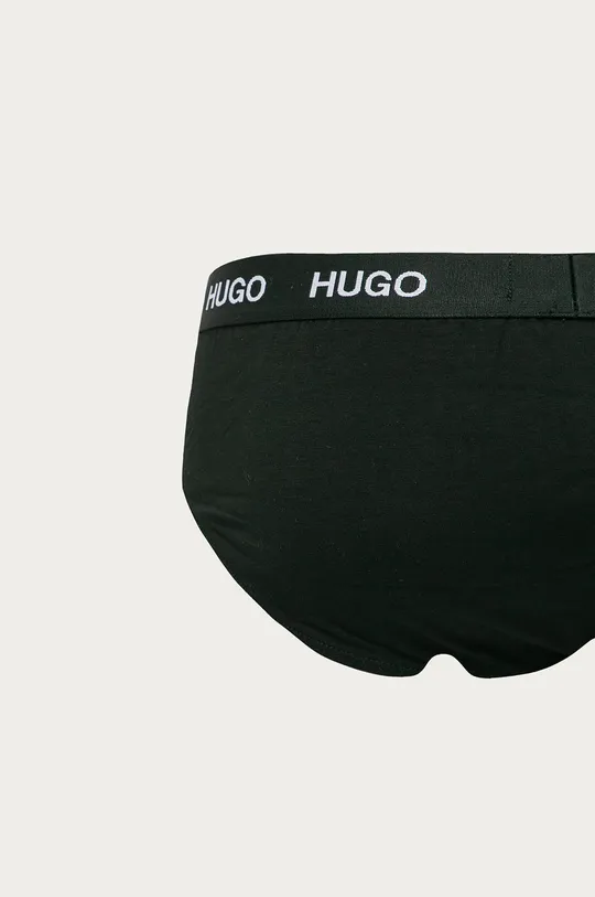 Hugo - Slipy (3-pak) čierna