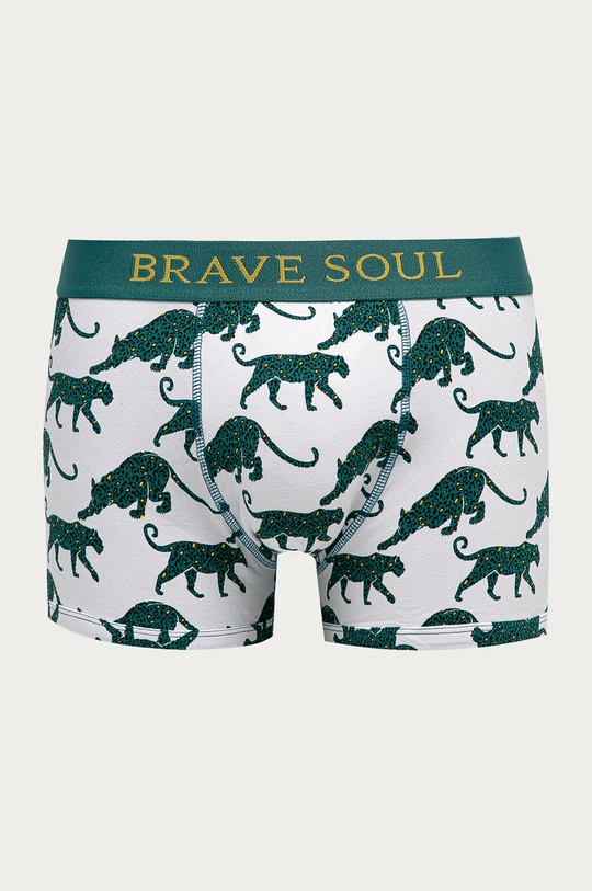 Brave Soul - Boxerky (2-pak)  1. látka: 96% Bavlna, 4% Elastan 2. látka: 18% Elastan, 82% Polyester