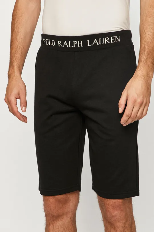 czarny Polo Ralph Lauren - Szorty piżamowe 714804802002 Męski