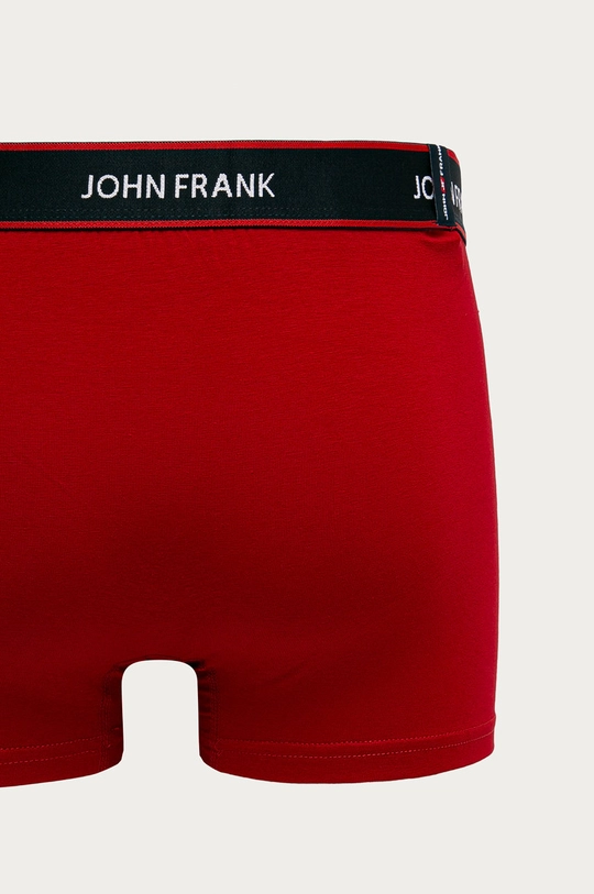 John Frank - Boxerky (3-pak)  95% Bavlna, 5% Elastan