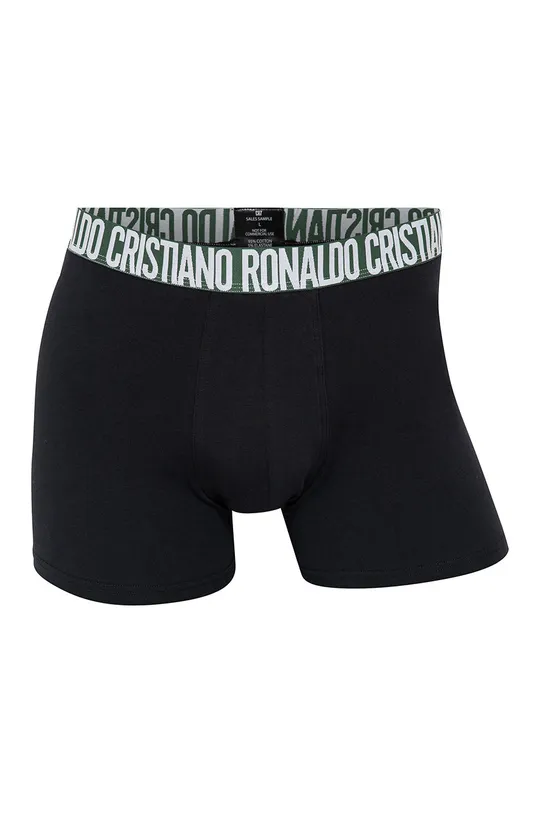 čierna CR7 Cristiano Ronaldo - Boxerky (3-pak)