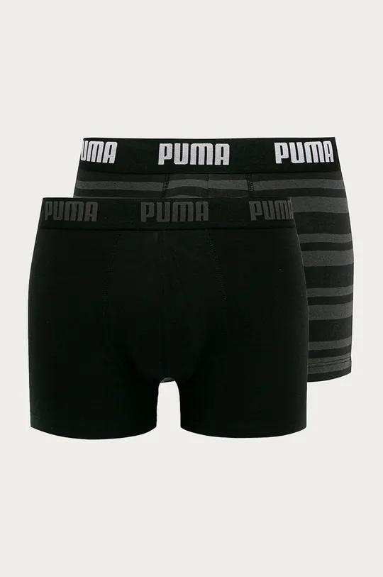 fekete Puma - Boxeralsó (2-db) 907838 Férfi