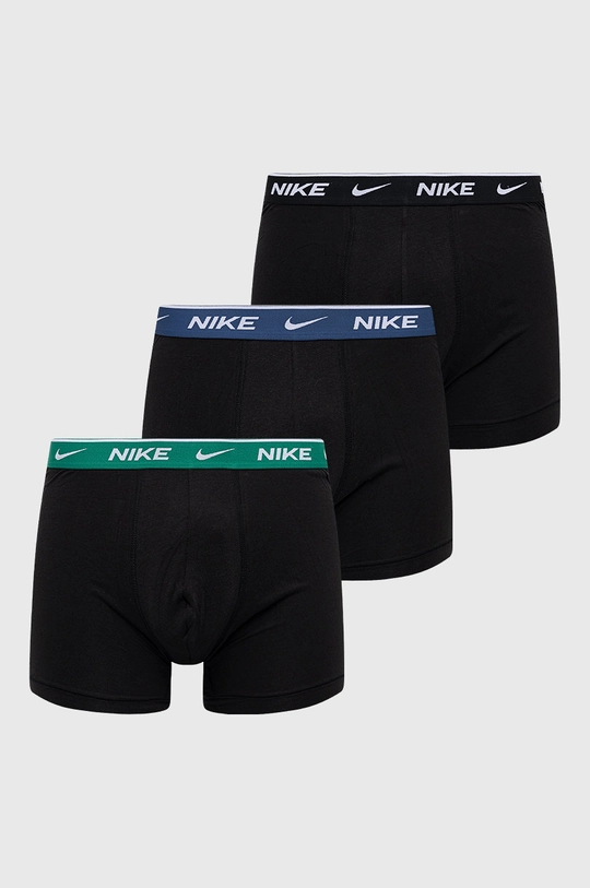 čierna Boxerky Nike (3-pak) Pánsky