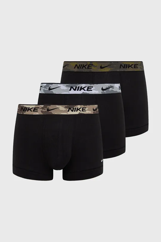 μαύρο Μποξεράκια Nike 3-pack Ανδρικά