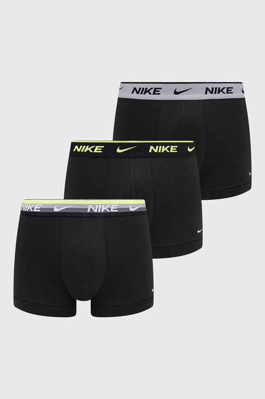 чорний Боксери Nike (3-pack) Чоловічий