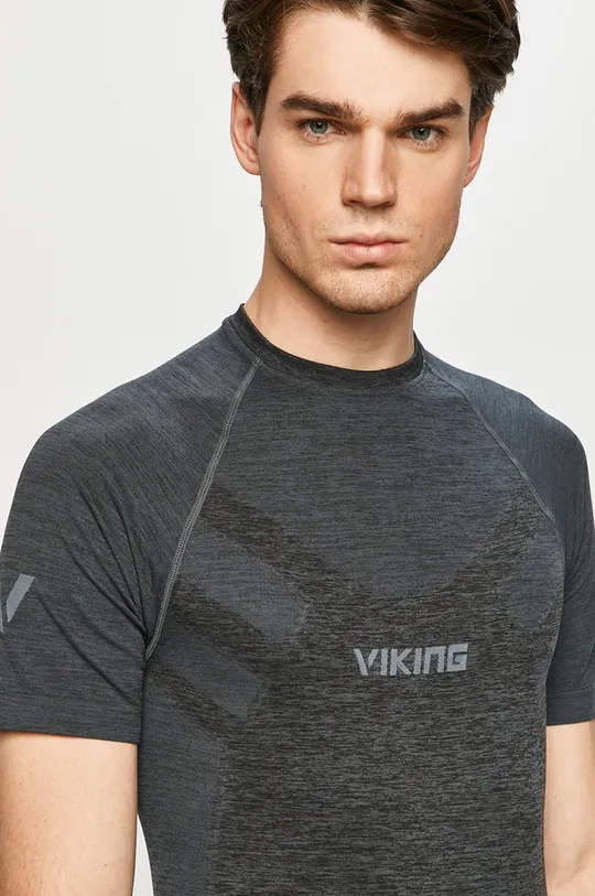 granatowy Viking T-shirt funkcyjny Męski