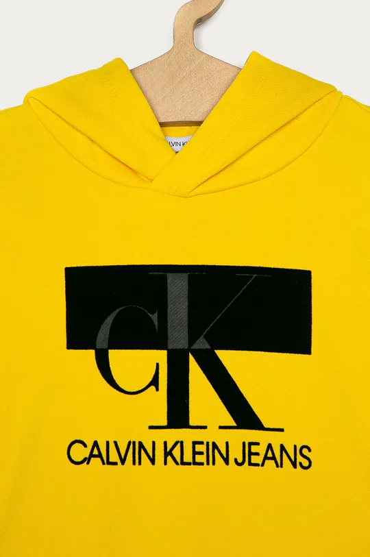 Calvin Klein Jeans - Mikina 104-176 cm  1. látka: 90% Bavlna, 10% Polyester 2. látka: 98% Bavlna, 2% Elastan