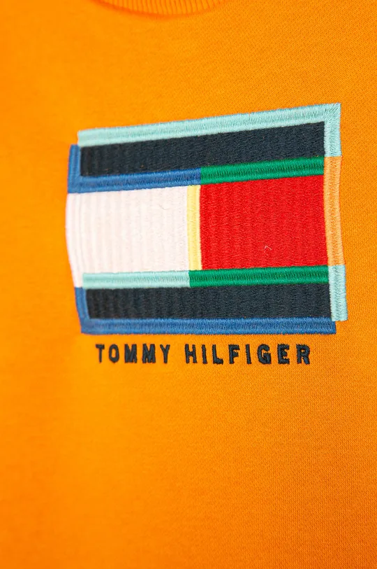 Tommy Hilfiger - Detská mikina 98-176 cm oranžová