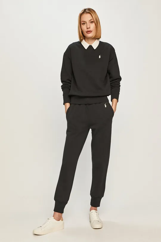 czarny Polo Ralph Lauren bluza Damski