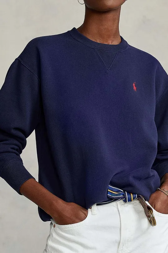 Polo Ralph Lauren bluza mornarsko modra