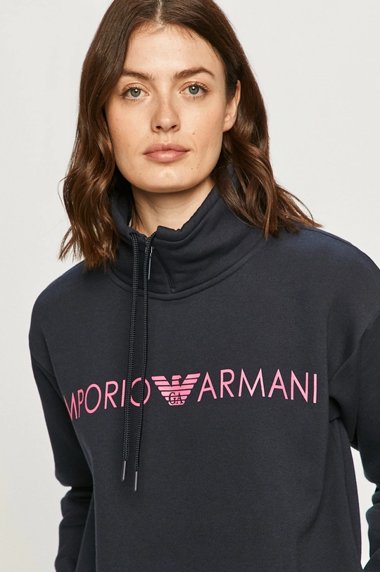 tmavomodrá Emporio Armani - Mikina Dámsky