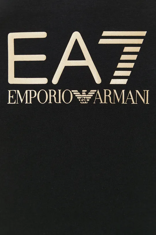 czarny EA7 Emporio Armani - Bluza 8NTM40.TJ31Z