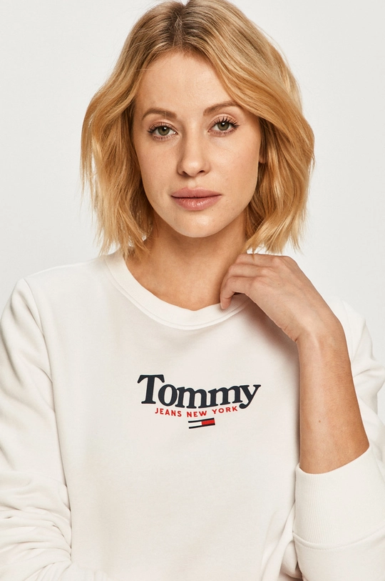 biela Tommy Jeans - Mikina