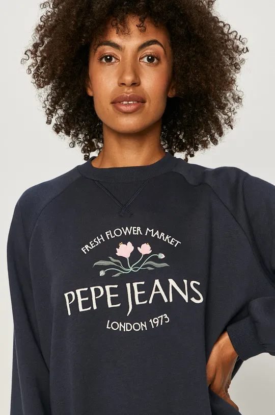 tmavomodrá Pepe Jeans - Mikina Bindy