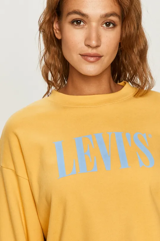 żółty Levi's - Bluza