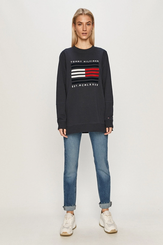 Tommy Hilfiger - Bluza granatowy