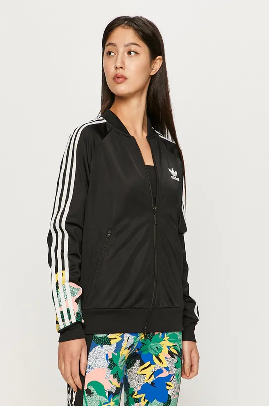 чорний adidas Originals - Кофта GC6849 Жіночий