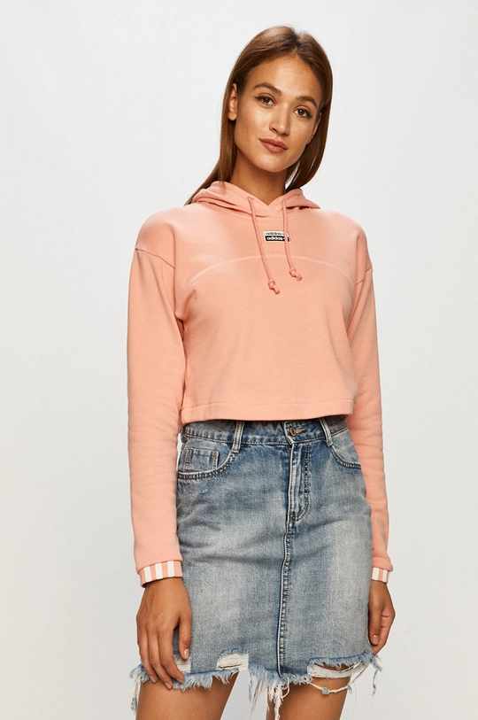 różowy adidas Originals - Bluza GD3088 Damski