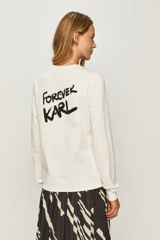 Karl Lagerfeld - Bluza bawełniana 205W1810 100 % Bawełna
