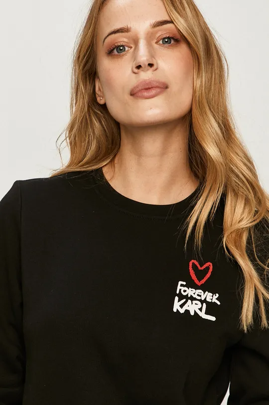 чорний Karl Lagerfeld - Бавовняна кофта