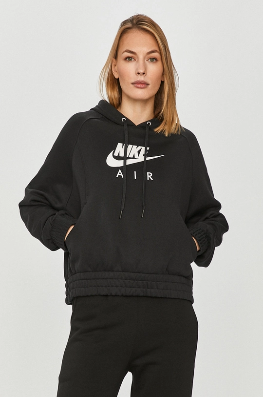 čierna Nike Sportswear - Mikina Dámsky