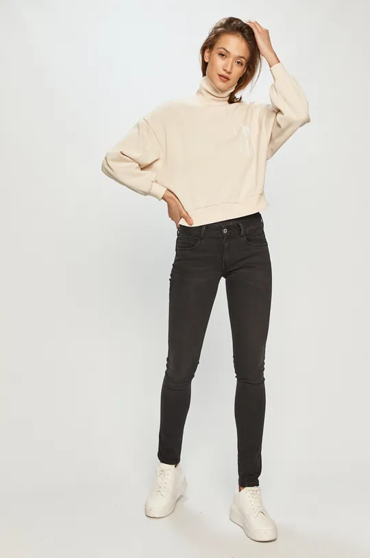 Calvin Klein Jeans - Bluza J20J215087 beżowy