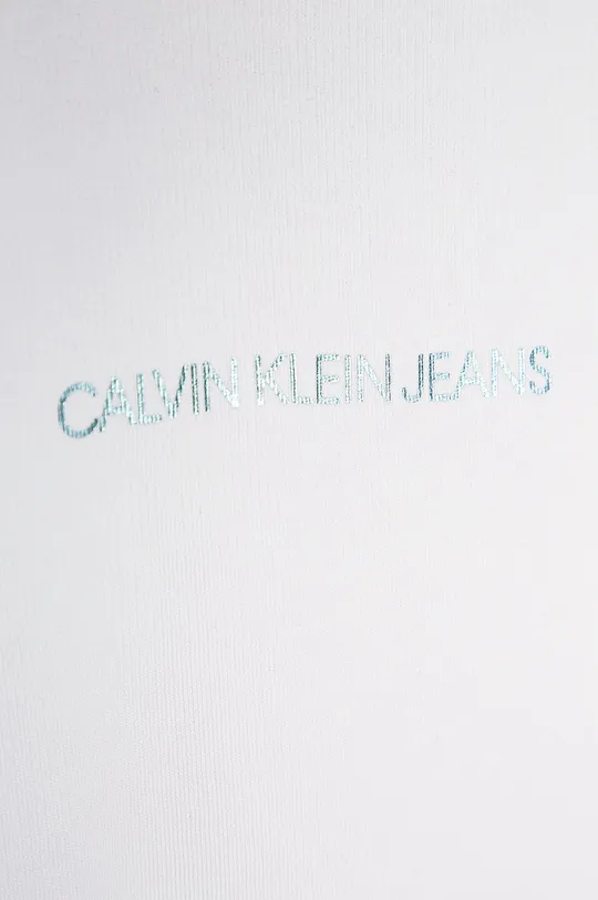 biela Calvin Klein Jeans - Detská mikina 104-176 cm