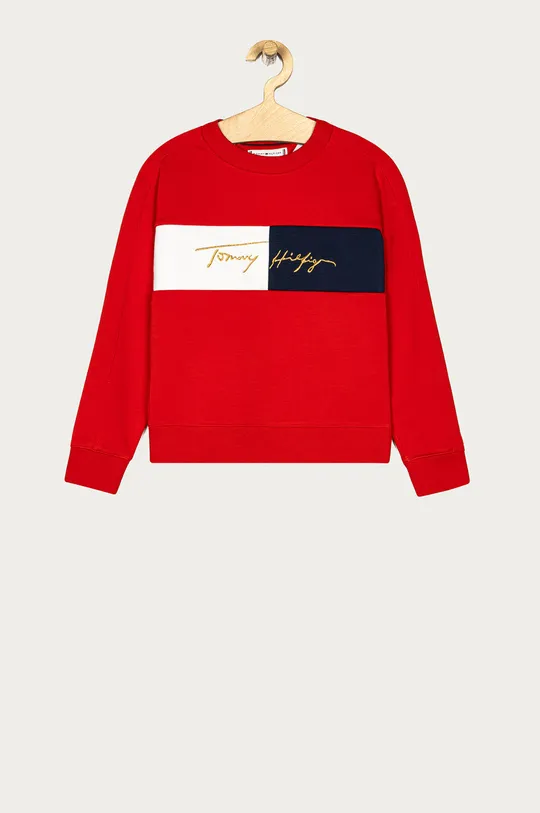 crvena Tommy Hilfiger - Dječja majica 128-176 cm Za djevojčice