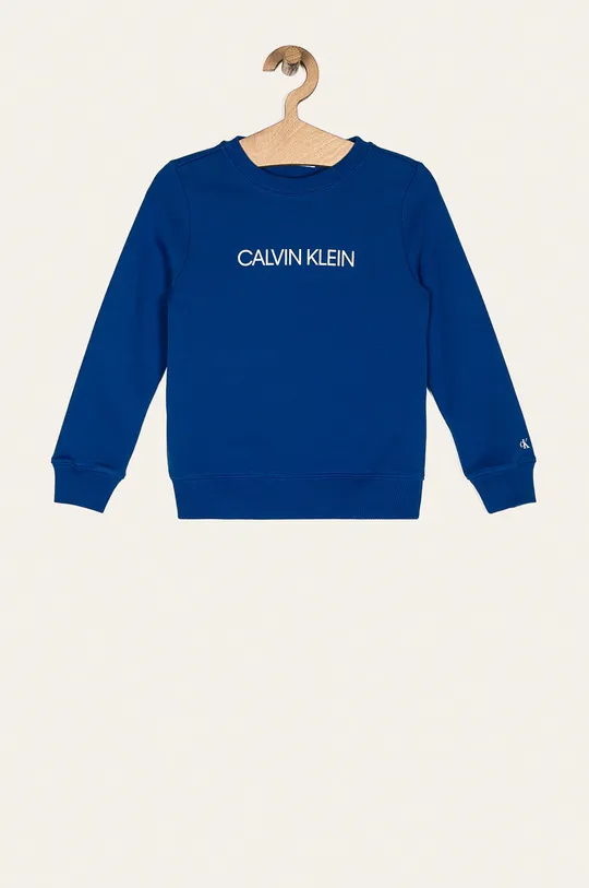 niebieski Calvin Klein Jeans - Bluza dziecięca 104-176 cm IU0IU00162 Dziecięcy