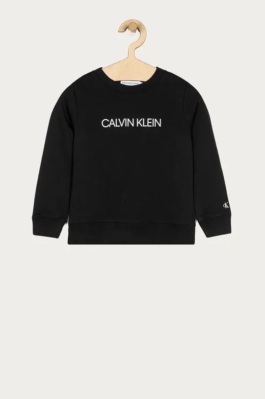 czarny Calvin Klein Jeans - Bluza dziecięca 104-176 cm IU0IU00162 Dziecięcy