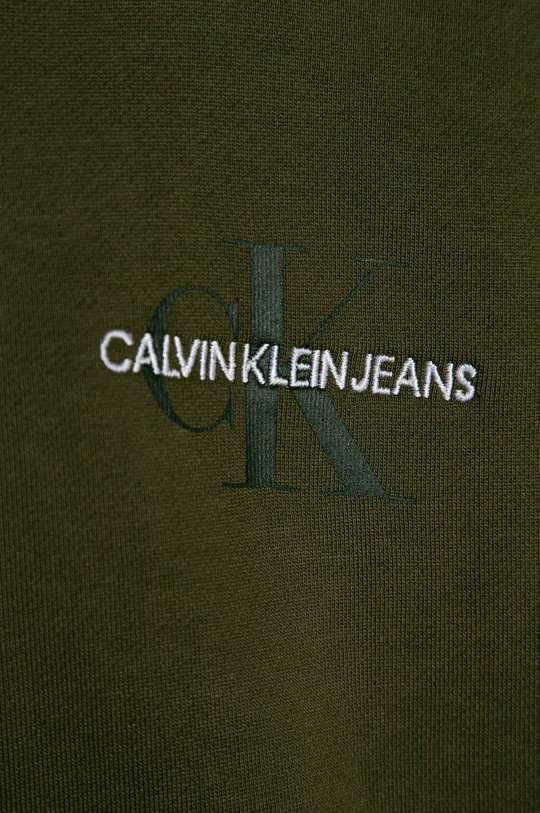 Calvin Klein Jeans - Detská bavlnená mikina 140-176 cm zelená